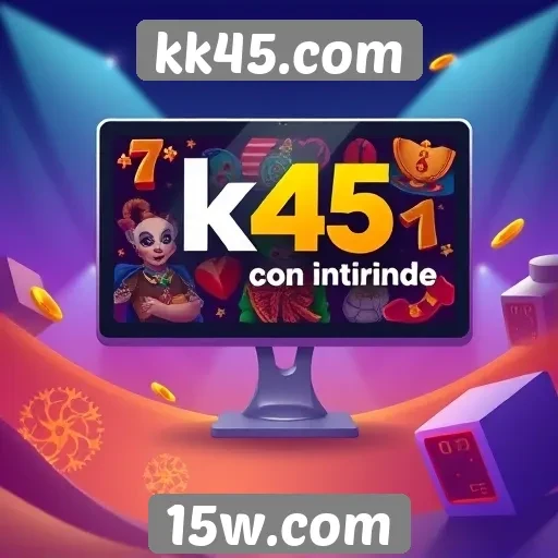 Explorando a interface do usuário do site kk45.com