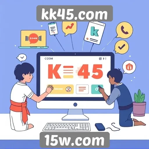 Novas funcionalidades do kk45.com aumentam a interatividade